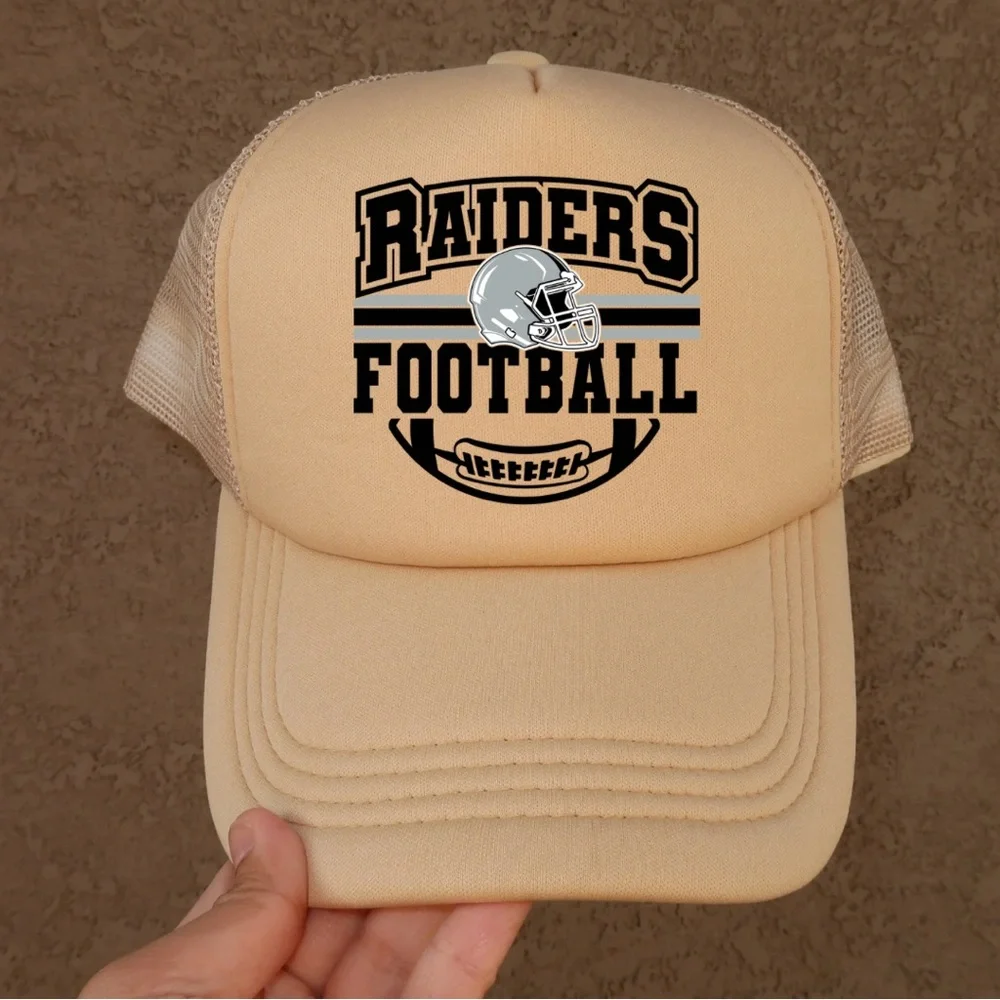 Raiders Football Trucker Hat